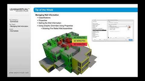 Managing Wall Information in Archicad