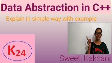 Data Abstraction in C++