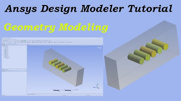 ANSYS DesignModeler Tutorial | How to Create the Right Interface (Boolean, Subtract, Plane & More)