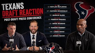 Reaction To Houston Texans Post-Draft Press Conference