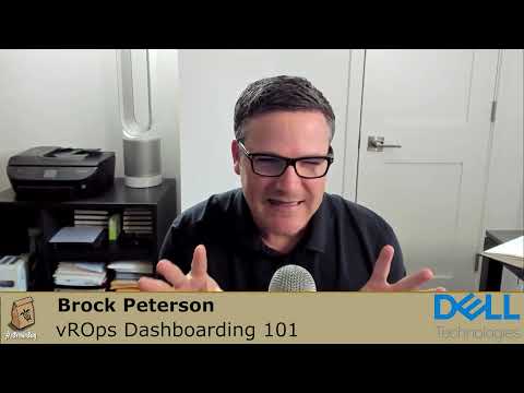 Brock Peterson - vROps Dashboarding 101 and Beyond