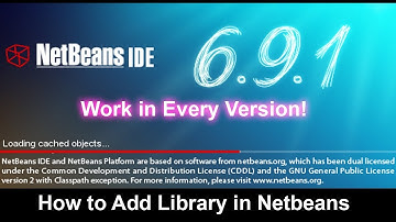 How to Add External Library in Netbeans JAVA Project