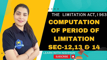 💥Computation of PERIOD of Limitation | CALCULATION OF Limited DAYS | क्यों है ये ज़रूरी । Calculate