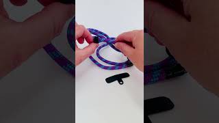 Cadiz Cross Body Phone Lanyard with universal tether