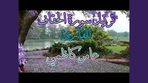 عامر الكاظمي سورة الاحقاف