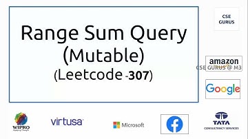 4 . Range sum Query using Fenwick tree (Leetcode problem no.307)