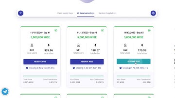 Wise Token Crypto Tutorial - How to Enter All Reservation Days in One Go!