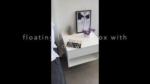 ODEzen floating bedside box with drawer for Takealot