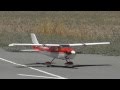 Scale Phoenix RC Cessna 182 RC Model Flight - Takeoff, Lowpasses and Landing - By Costas Theodorou