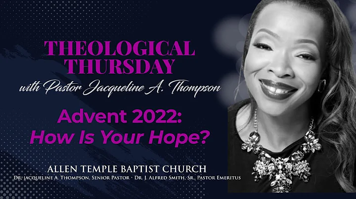 Theological Thursday with Pastor Jacqueline Thomps...