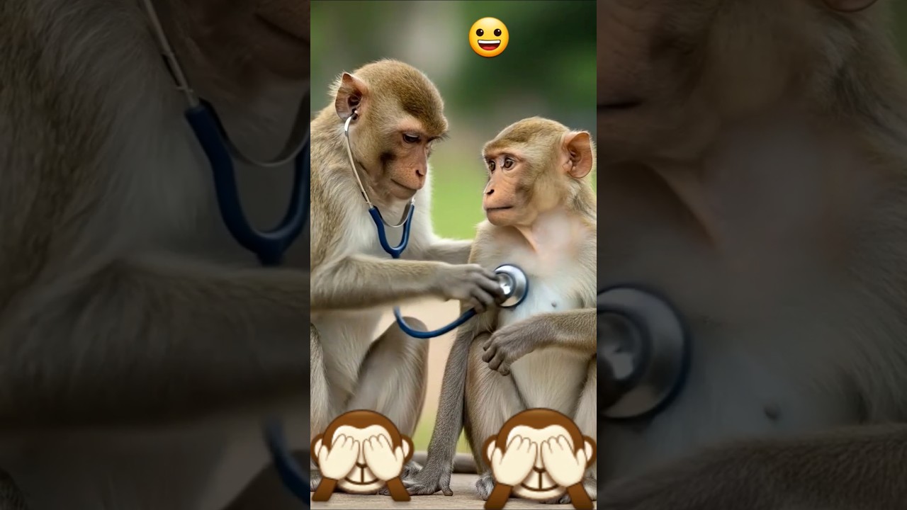 “Funny Monkey Doctor & Patient Moments 😂 | Hilarious Animal Comedy”