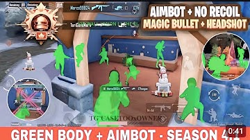 BGM 4.1 GREEN BODY WALL HACK LATEST UPDATE | BGMI GREEN BOD 4.1 | BGMI GREEN BODY WALLHACK 4.1#pubg 