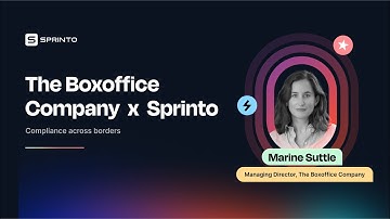 The Boxoffice Company Case Study X Sprinto |  Compliance across borders