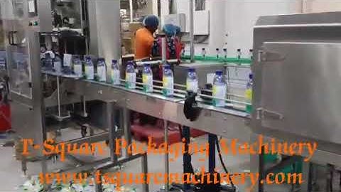 Shrink sleeve Applicator Machine With Steam Tunnel