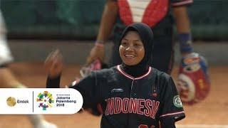 Highlight - Softball Putri - Indonesia v Japan - Penyisihan | Asian Games 2018 19/08/2018