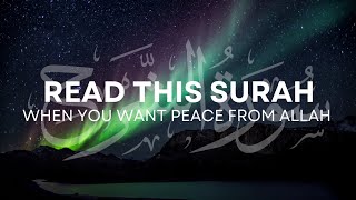 Read this Surah Every day for Peace | Surah Ash-Sharh (The Expansion) | Recited by Alafasy