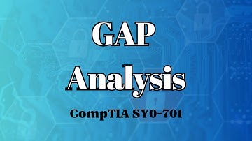 GAP Analysis | CompTIA Security+ SY0-7 1.2