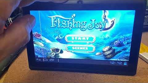 Progress with the AllWinner A13 2012 tablet