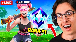 🔴Live! - #1 Fortnite Unreal Ranked Grind!! (Family Friendly)