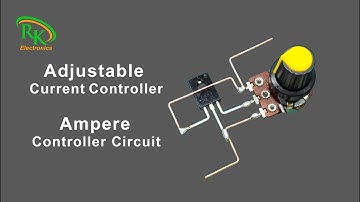 DIY Adjustable Current Controller Circuit Using D882 Transistor | RK Electronics Karachi