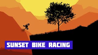 Закатные гонки на мотобайке (Sunset Bike Racing) · Игра · Геймплей