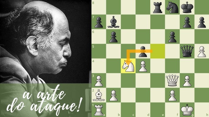 Mikhail Tal - Uma de suas melhores partidas