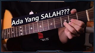 Kesalahan PEMULA Menekan Kunci / Chord GITAR