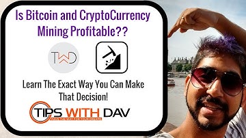 How To Profit With Mining Alt Coins Or Bitcoin? (CryptoCompare Tutorial)