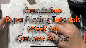 Foundation Paper Piecing Tutorials: Week 16 How to divide a block into sections