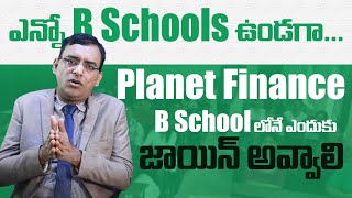 Reasons To Join In Hyderabad Planet Finance Business School | 1 Year MBA Course | CA Praveen Kumar
