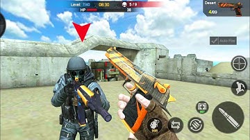 Eliminate Action : Free Offline FPS Cyberpunk Game _ Android GamePlay