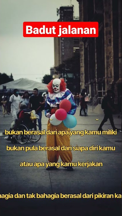 kata bijak badut