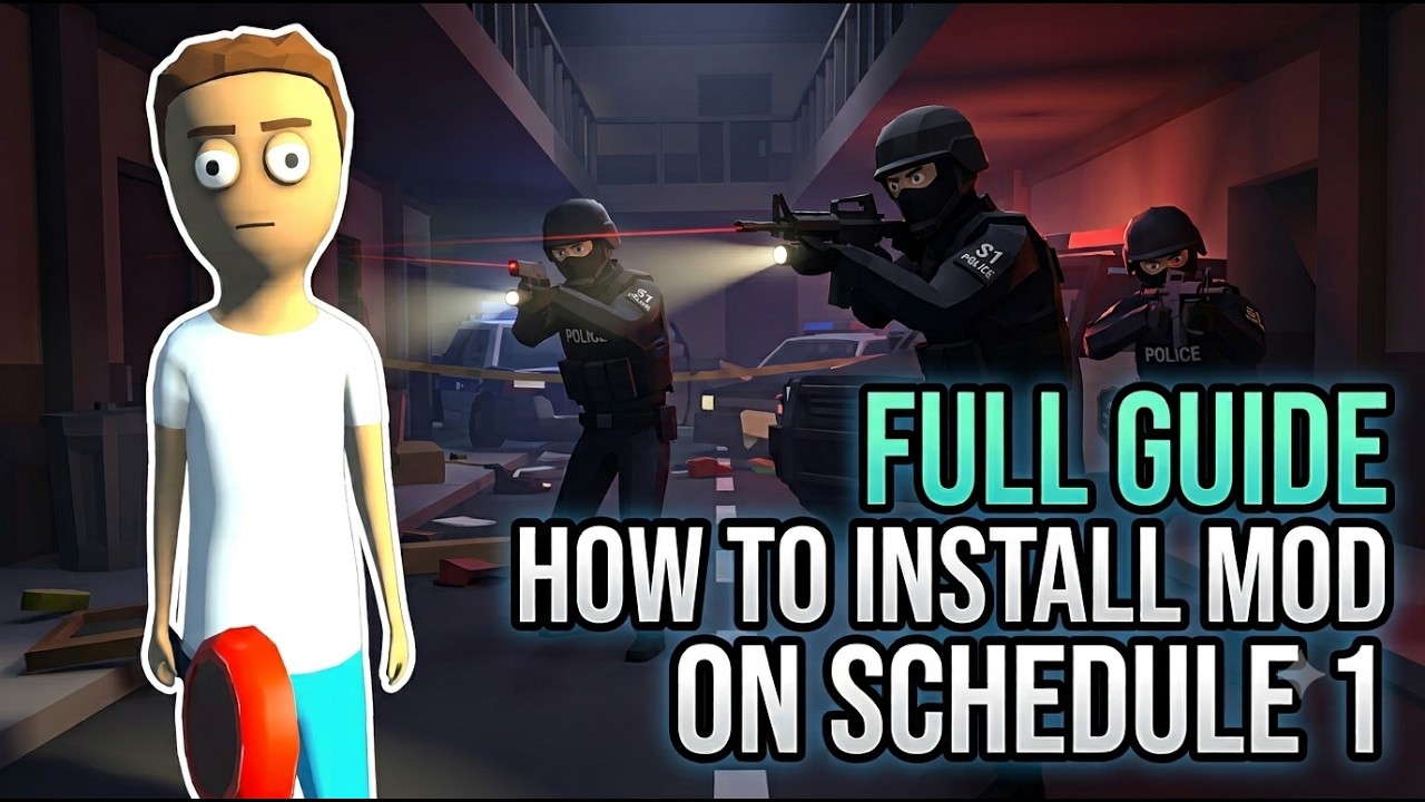 Mod Schedule Layout FULL GUIDE HOW TO INSTALL MODS ON | SCHEDULE 1 #gaming #schedule1 # ...