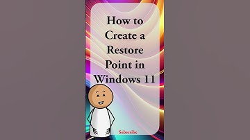 Windows 11 System Restore: How to Create & Use Restore Points! ⚙️🛡️ | #tips #systemrestore #techhelp
