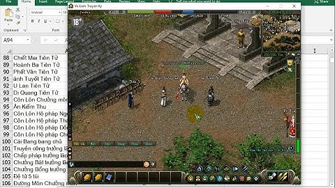 Xem RES hình ảnh của Item và thêm NPC vào map bằng tay và xem hình ảnh NPC - Sử dụng Script