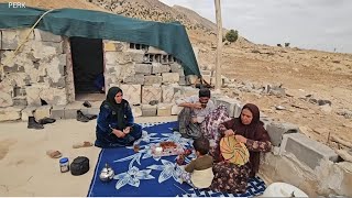 Fariba's hard work watering the garden and an unexpected meeting with her sister 