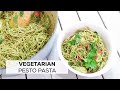 How To Make Edamame Pesto Pasta | Edamame Spaghetti Recipe | Vegetarian, Gluten-Free & Vegan