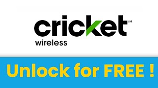 🇺🇸 Unlock Cricket phone for FREE 🔓 Cricket SIM unlock code