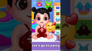 Cute Girl Daycare & Dress up Game | BlackAtom Games | #pets #gameplay #daycare #toddlers #cartoon screenshot 2