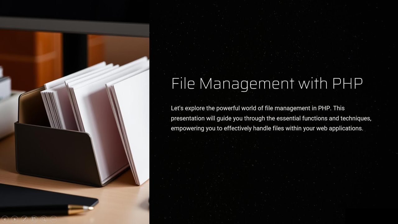 File Management with PHP | - YouTube