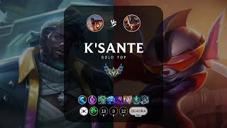 K'Sante Top vs Rumble - KR Challenger Patch 14.7