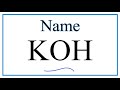 Understanding Potassium Hydroxide Properties