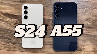 Samsung Galaxy S24 vs Samsung Galaxy A55