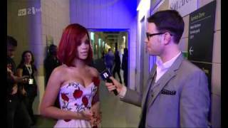 Rihanna - Brit Awards 2011 - Backstage Interview (HQ)