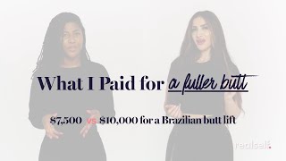 How Much Does a Fuller Butt Cost? Two Women Share How Much They Paid for a Brazilian Butt Lift