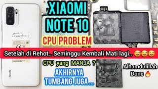 XIAOMI REDMI NOTE 10 CPU PROBLEM ‼ Cuma Rehot tidak ada jaminan ? REBALL CPU Alhamdulillah Done ‼