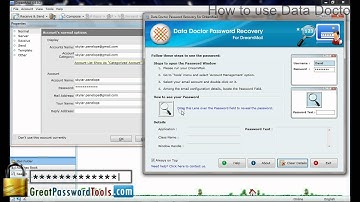 Password Recovery:  Retrieve Forgotten Password of DreamMail Account