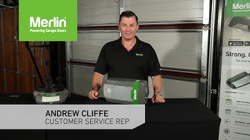 How to learn in a Merlin remote into the new Merlin Garage Door Opener Range I MERLIN