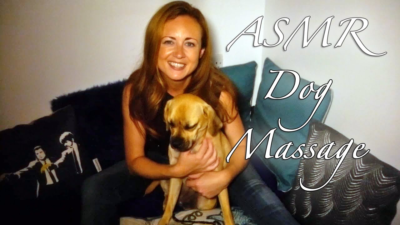 asmr just talking /(*-*)\ Binaural ASMR Doggy Massage & Channel Update /(*-*)\