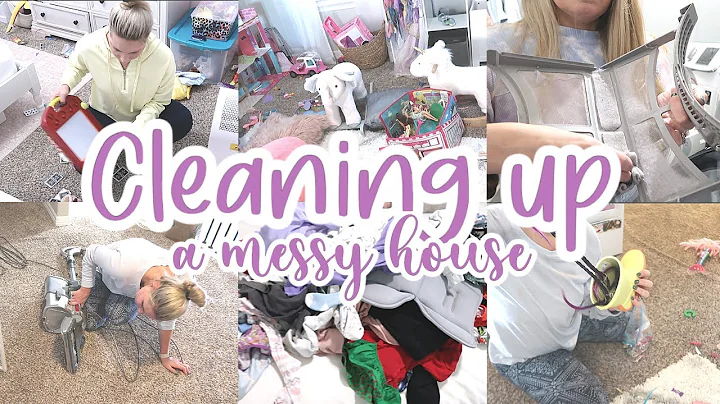 WINTER CLEANING MOTIVATION / MESSY HOUSE CLEAN WIT...